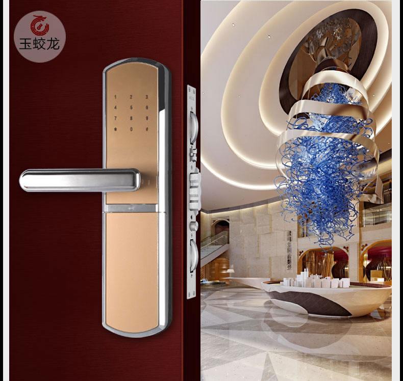 玉蛟龍指紋鎖 智能鎖5A級鉆化觸摸屏、玉蛟龍觸摸屏系列