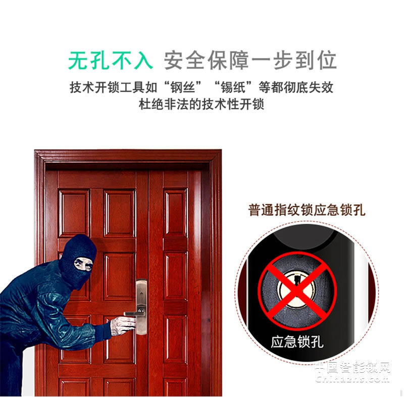 礪安全程靜音自動滑蓋鎖 LA6系列 APP遠程開鎖