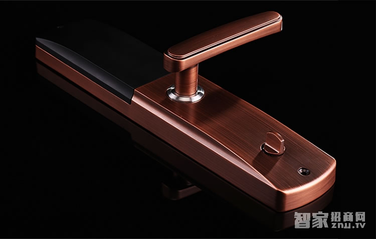 愛波瑞Abrain智能鎖 滑蓋指紋密碼鎖 鋅合金智能門鎖