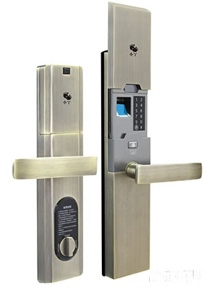 小丫智能鎖 滑蓋指紋密碼鎖