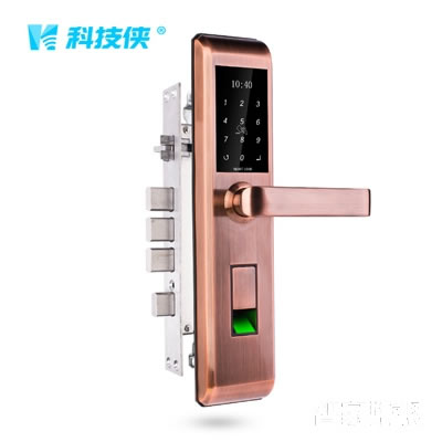 科技俠智能鎖 家用防盜門指紋鎖