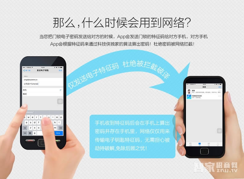 科技俠智能鎖 家用防盜門藍牙感應鎖