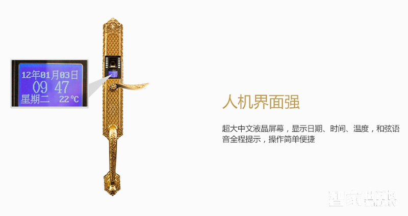 施肯洛克豪華智能鎖 防盜門電子密碼鎖