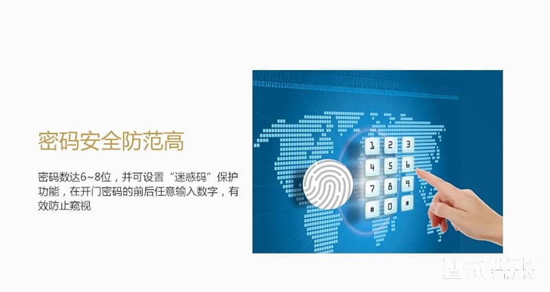 施肯洛克豪華智能鎖 防盜門電子密碼鎖