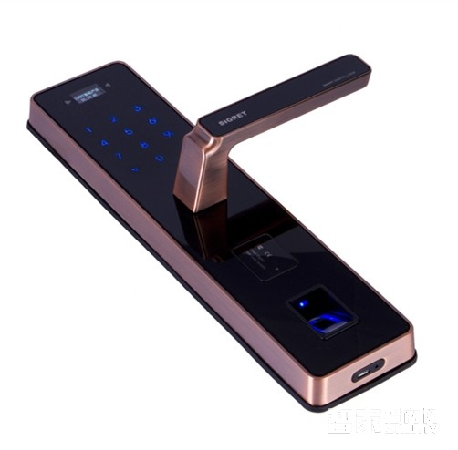 日日紅辦公智能密碼鎖 多功能家用防盜指紋鎖