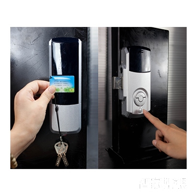 英杰無(wú)線刷卡鎖 直板電子鎖 出租屋智能鎖