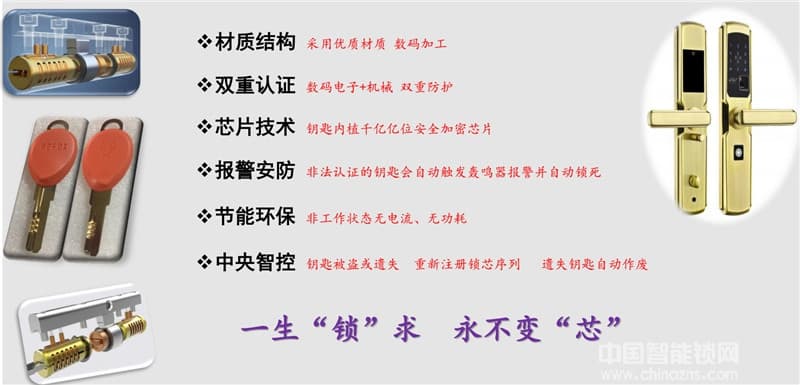 瑞狐智能鎖中央智控智能指紋鎖 家用防盜滑蓋智能鎖