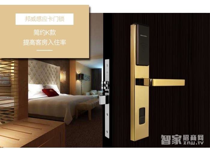 邦威防盜門鎖 智能感應刷卡鎖