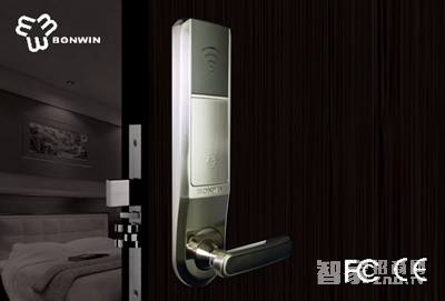 邦威智能感應卡鎖 不銹鋼電子鎖