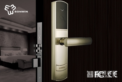 邦威智能鎖 家用防盜門鎖 感應刷卡鎖