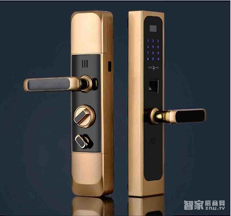 堅甲衛(wèi)士紅外全自動智能指紋鎖 直板刷卡鎖