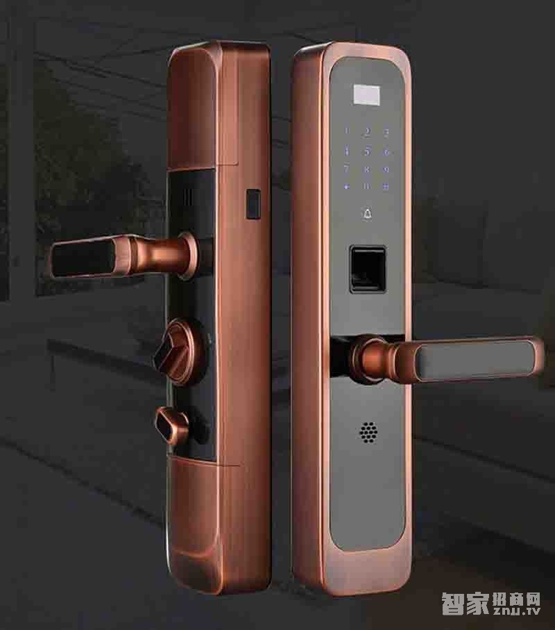 堅甲衛(wèi)士紅外全自動智能指紋鎖 直板刷卡鎖