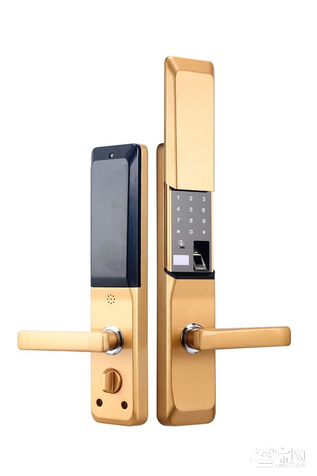 彩虹智能鎖 指紋鎖密碼鎖刷卡鎖滑蓋鎖雙色可選