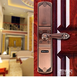 米倉(cāng)別墅專用指紋鎖 入戶門多重開鎖方式門鎖