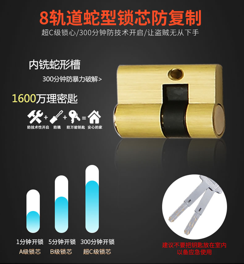 帥榮智能電子鎖 密碼門鎖 防盜門鎖指紋鎖