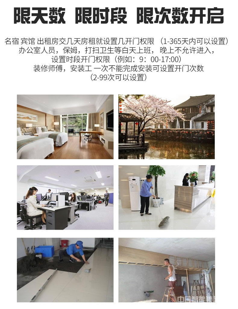 榮心智能鎖 防貓眼開啟指紋密碼鎖 全自動智能鎖