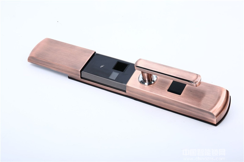 納日維智能鎖 滑蓋式智能光學(xué)指紋鎖 APP智能鎖