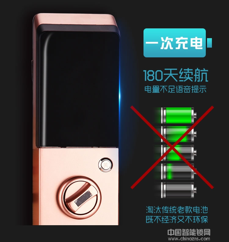 克諾雷智能鎖 家用防盜門智能鎖 全自動(dòng)密碼鎖