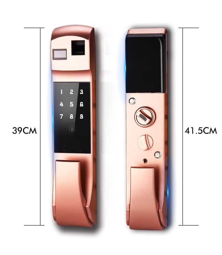 克諾雷智能鎖 家用防盜門智能鎖 全自動(dòng)密碼鎖