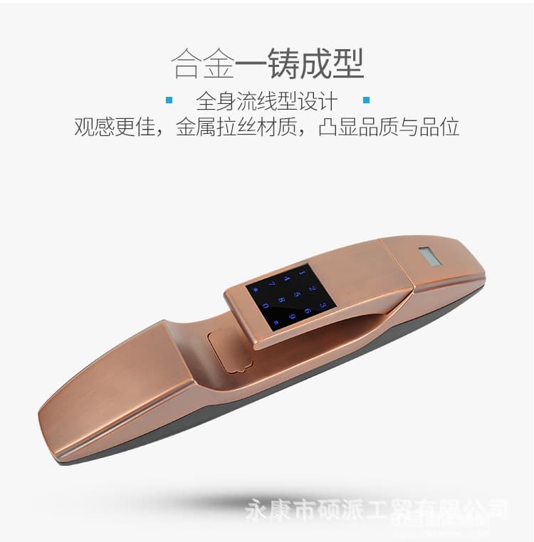 碩派半導(dǎo)體指紋鎖 家用防盜智能鎖