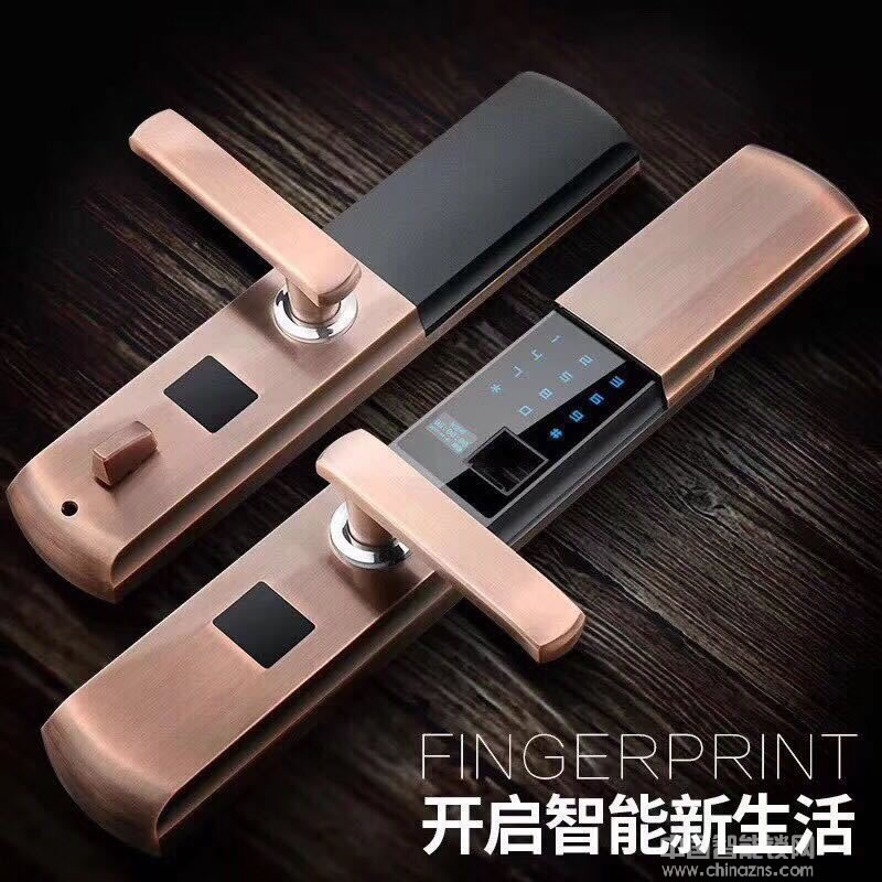 恩比德半導(dǎo)體滑蓋APP智能鎖 家用指紋密碼鎖