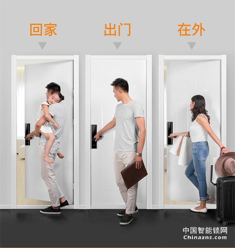 鹿客智能門鎖 touch指紋鎖