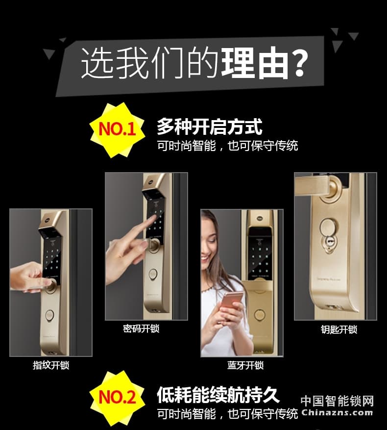 Yale 耶魯YDM4216智能門鎖 防盜門鎖