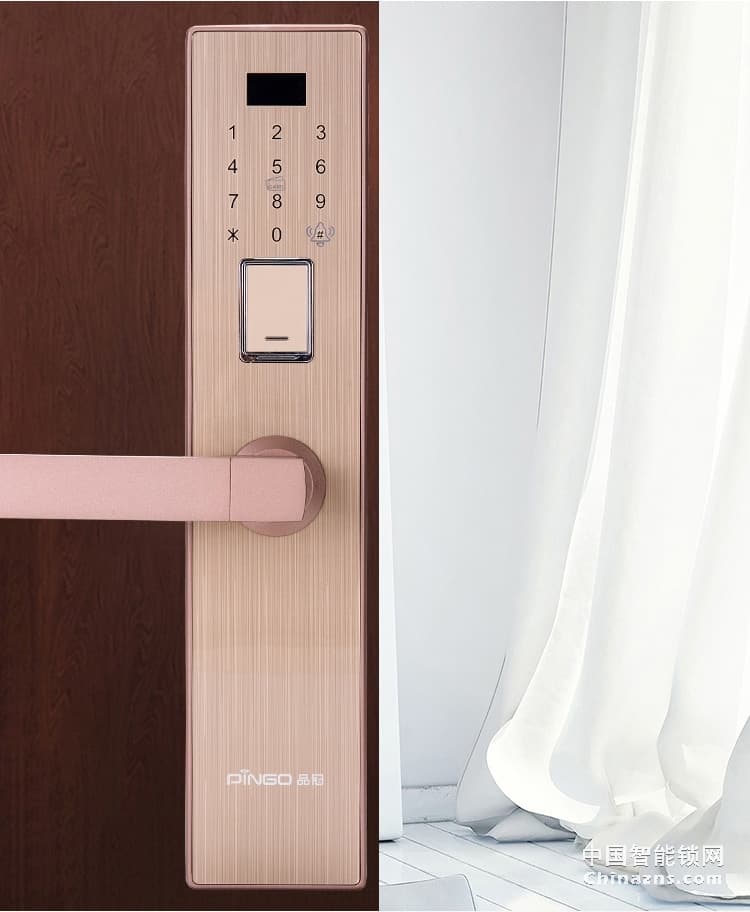 榮事達品冠密碼鎖小智16 家用防盜門指紋鎖