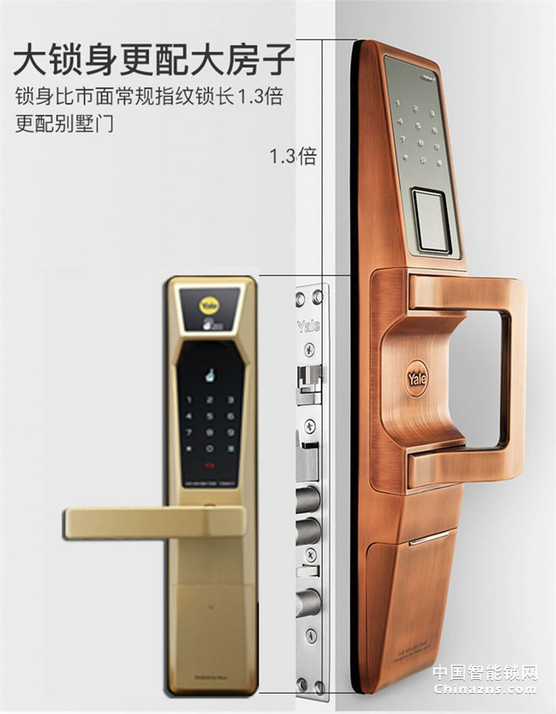 Yale 耶魯指電子鎖 Vulcan-F沃肯智能鎖