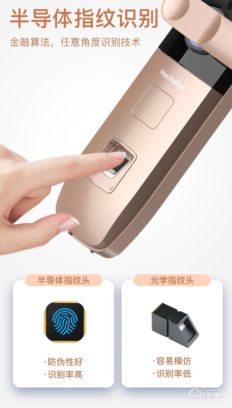 好太太智能鎖 H6時尚直板智能密碼鎖