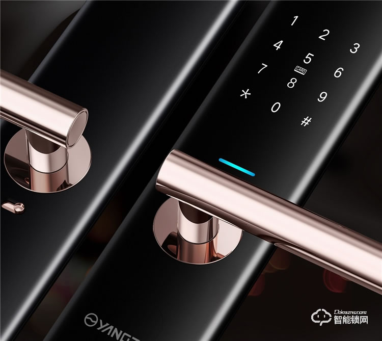 揚子智能鎖 SZ1家用半自動防盜門鎖