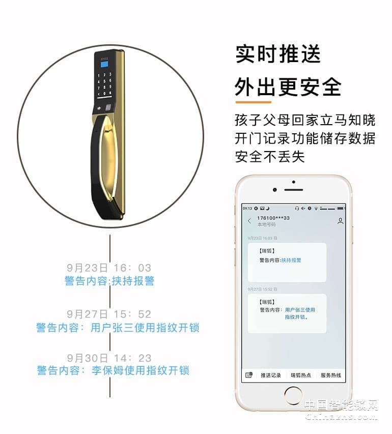 高利智能鎖指紋鎖 密碼鎖智能鎖電子鎖 指紋家用防盜門鎖