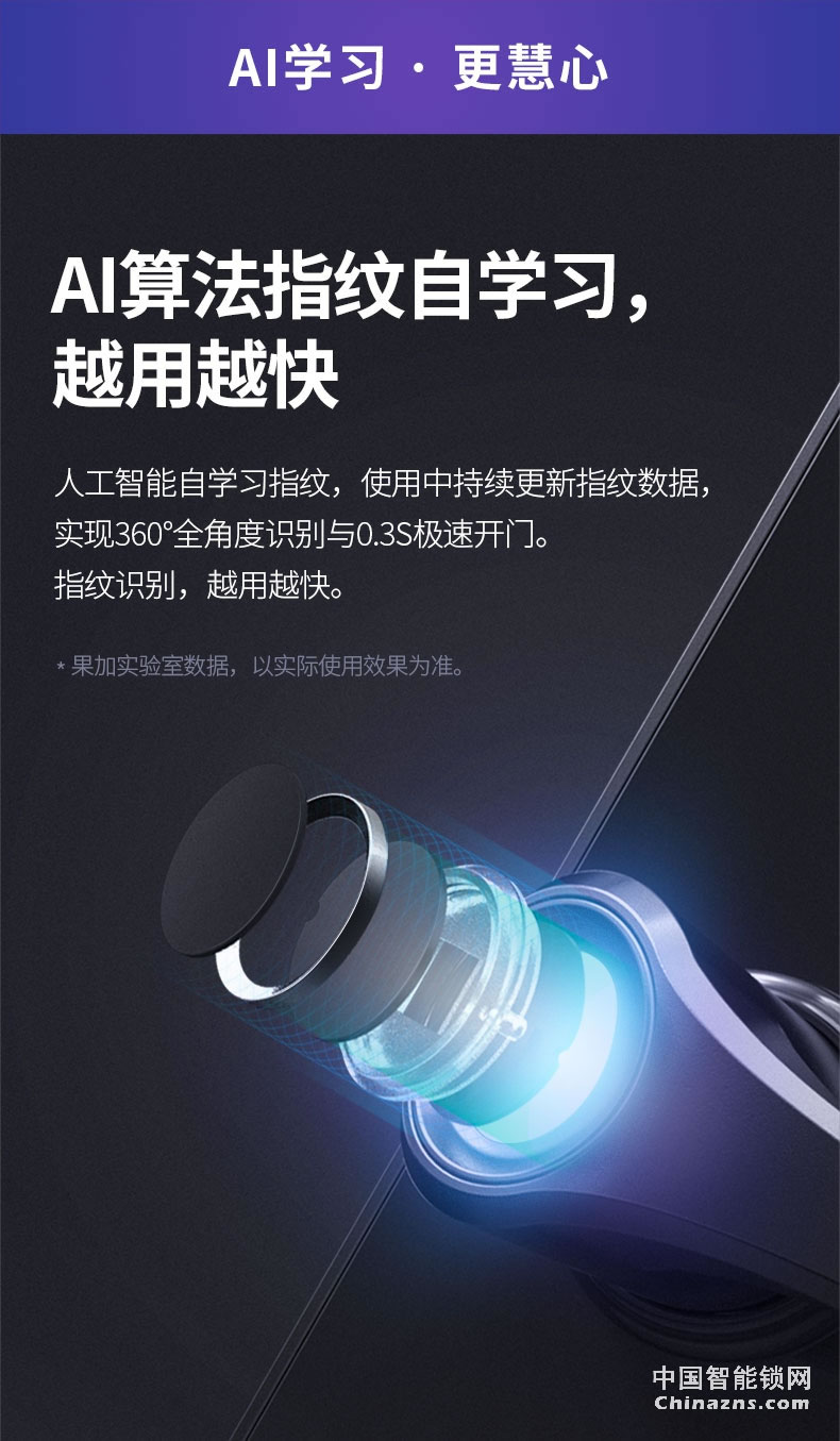 果加F2智能鎖指紋鎖家用防盜門鎖 電子鎖門鎖家用密碼鎖可聯(lián)網(wǎng)鎖