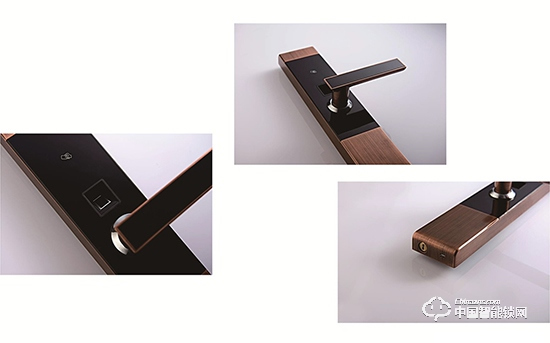 艾瑞斯智能鎖 家用直板指紋密碼鎖 防盜刷卡鎖