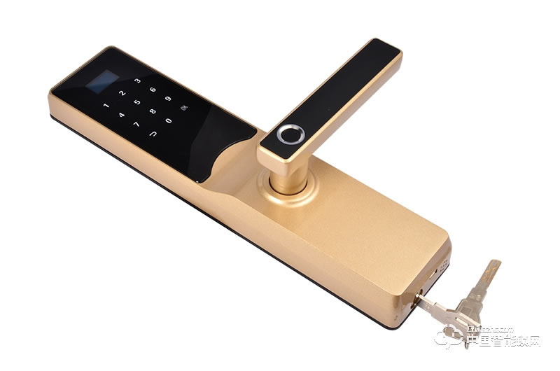 安思恒智能指紋鎖家用防盜門鎖 電子鎖指紋密碼鎖