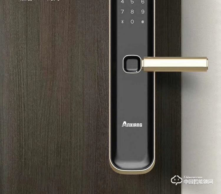 安享指紋鎖 直板指紋鎖 防盜門電子密碼鎖刷卡鎖