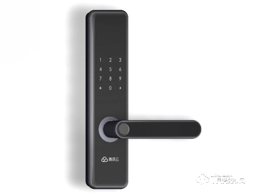 萬佳安騰訊云智能鎖I9 mini 直板指紋密碼鎖 防盜門刷卡鎖