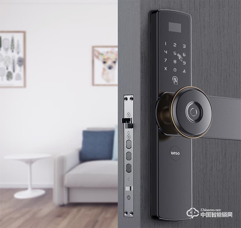 云碩智能鎖 家用防盜門密碼鎖全自動(dòng)指紋鎖