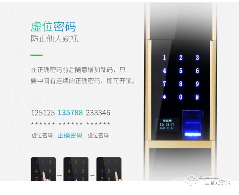 中科匯普智能鎖 互聯網智能鎖 人臉識別智能鎖