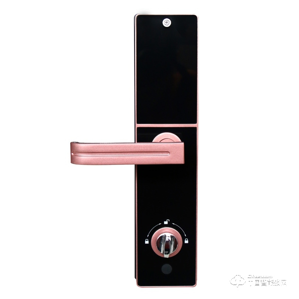 興飛智能鎖 玫瑰金指紋鎖 家用防盜門(mén)智能鎖