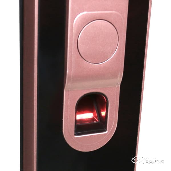 興飛智能鎖 玫瑰金指紋鎖 家用防盜門(mén)智能鎖