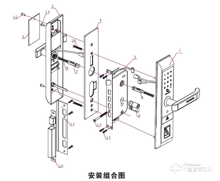 摩力指紋鎖 118C87高穩定性指紋鎖