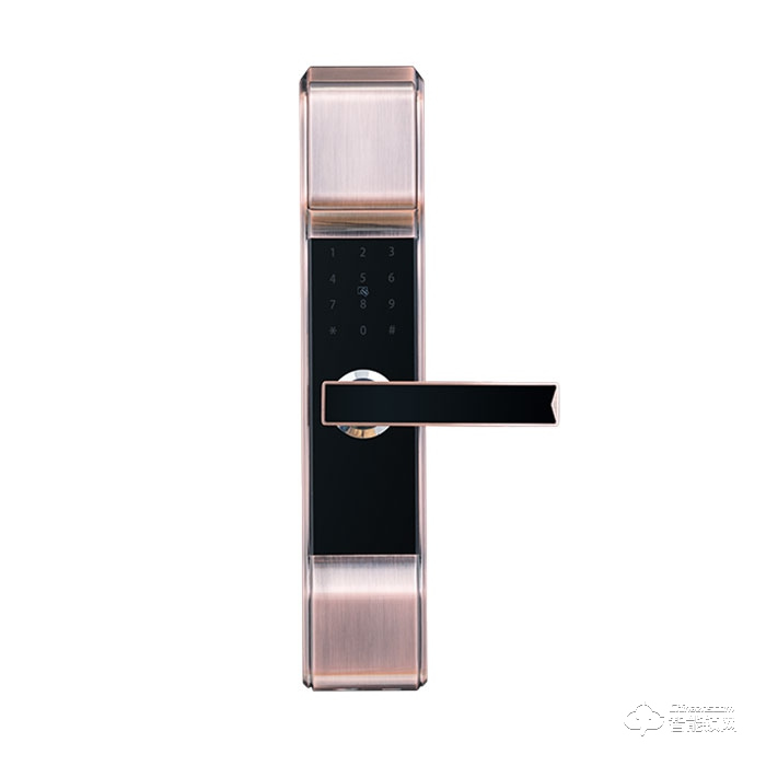 光芒智能鎖 小滑蓋指紋鎖 防盜門(mén)電子鎖GM018B