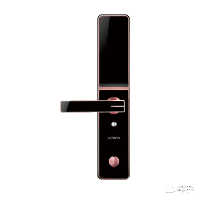 光芒智能鎖 滑蓋指紋密碼鎖 家用防盜門智能鎖GM001B