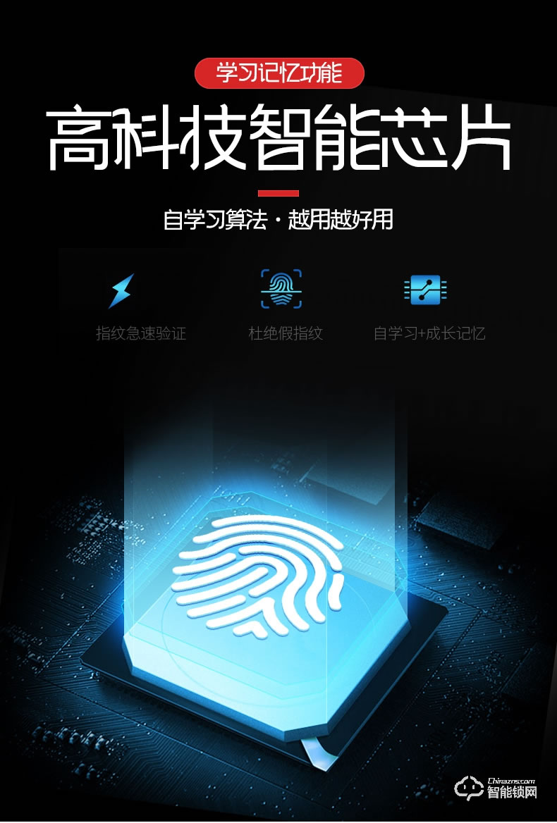 美利保指紋鎖 M8002手機APP入戶門密碼指紋鎖