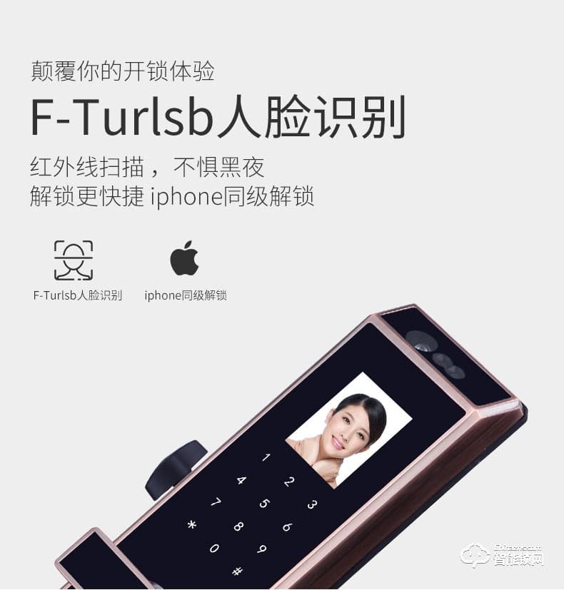 威士迪智能鎖 指紋鎖家用防盜大門鎖