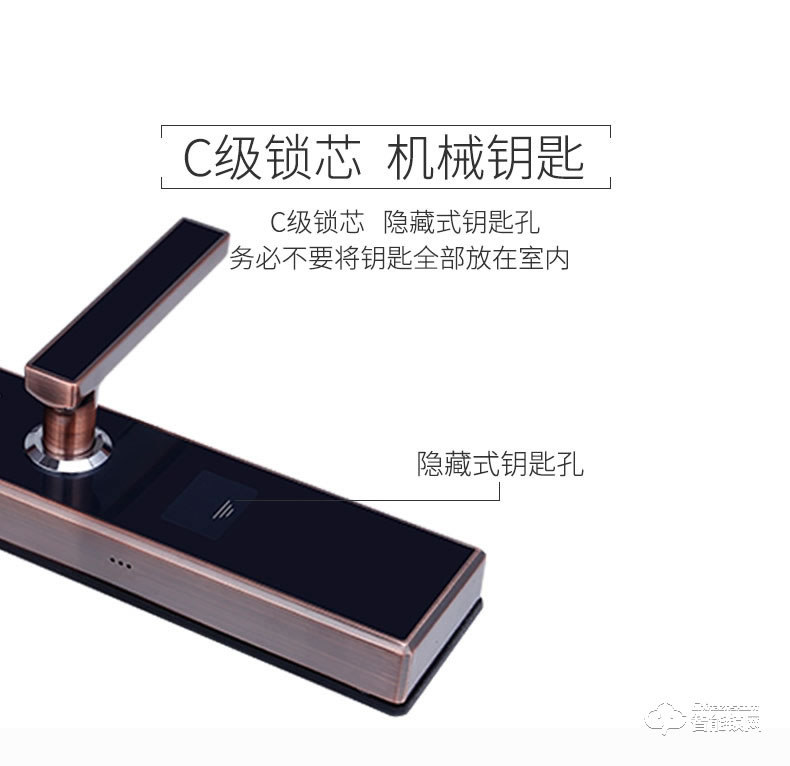 威士迪智能鎖 指紋鎖家用防盜大門鎖