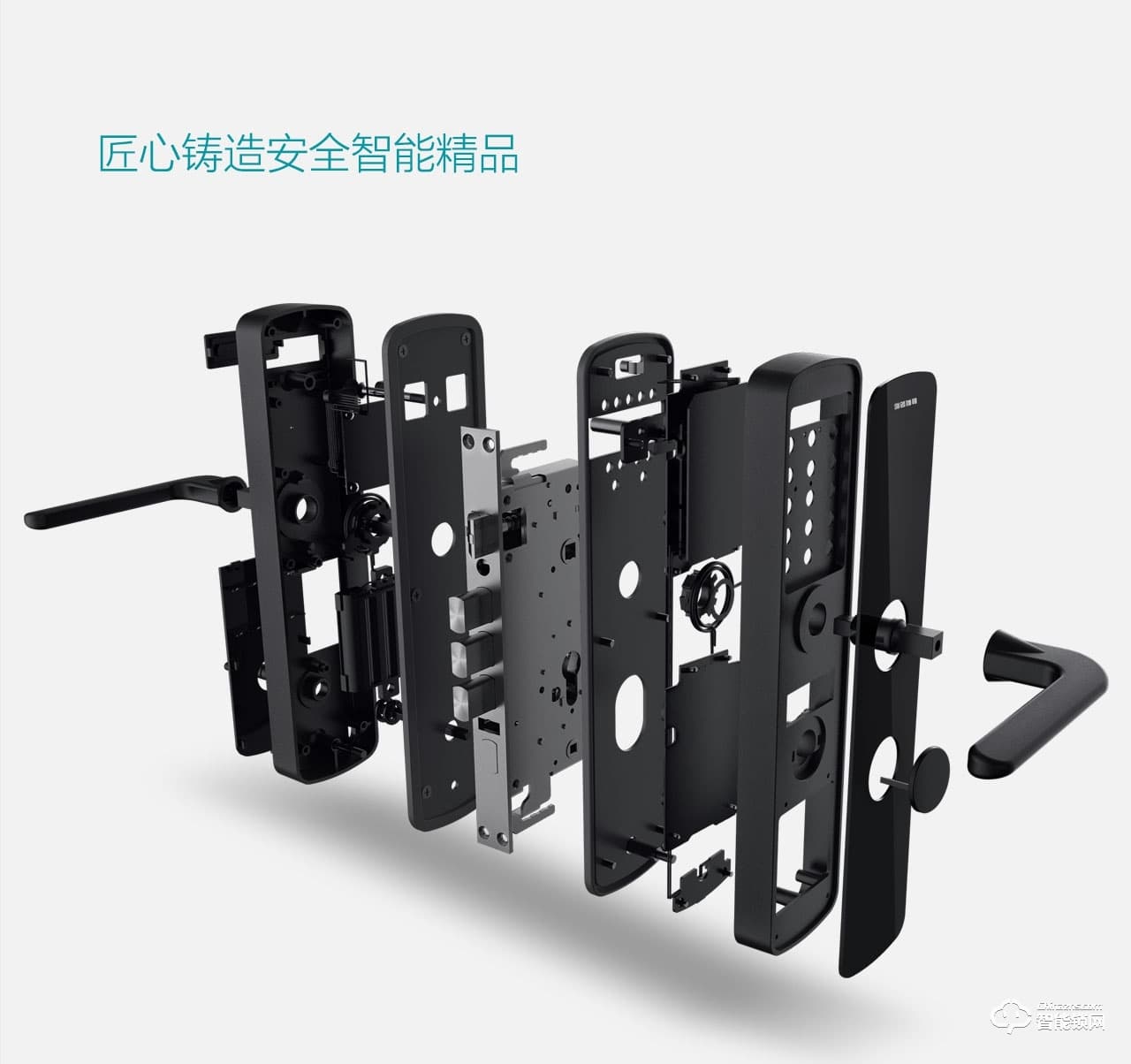 櫸樹智能鎖 Z-5家用防盜門智能電子鎖