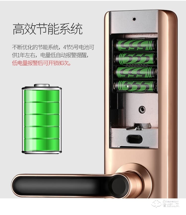 五優家家指紋鎖 家用高檔防盜門鎖