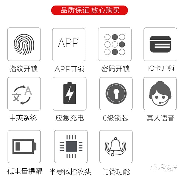 頂吉玻璃鎖 ZGM電子防盜指紋鎖公司密碼鎖
